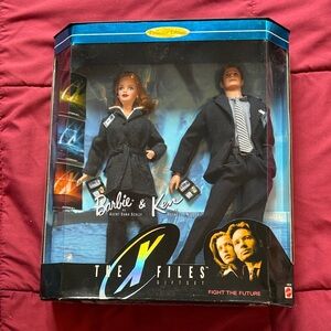 1998 Barbie and Ken X Files Collector Set